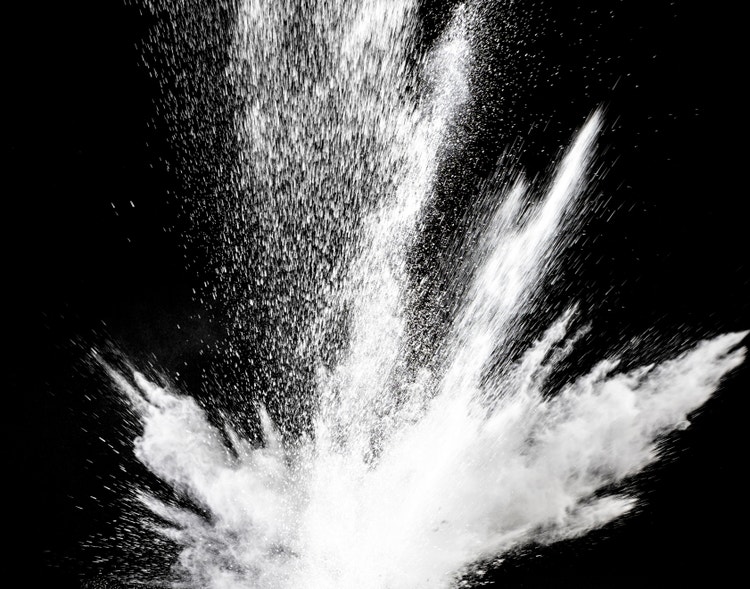 Powder explosion