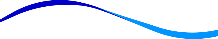 Decorative line in blue